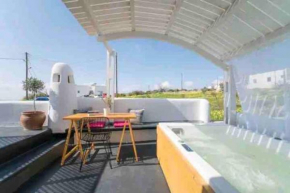 Jaccuzzi Romantic Suite in Firostefani,sea view!